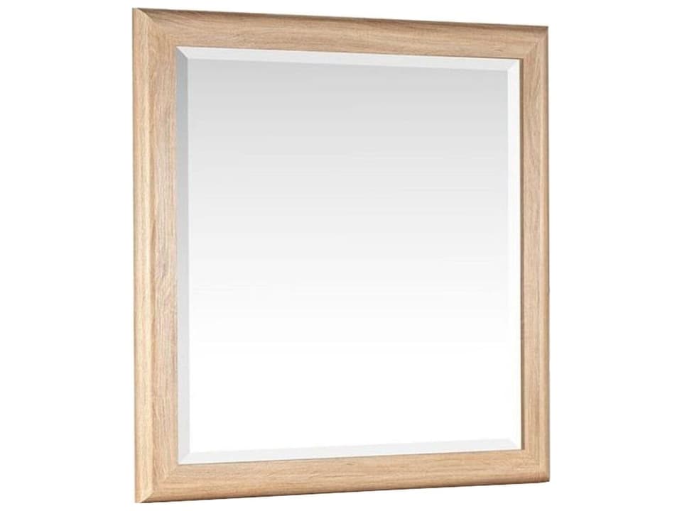 Brentwood Heights Provincial Brown Dresser Mirror Square