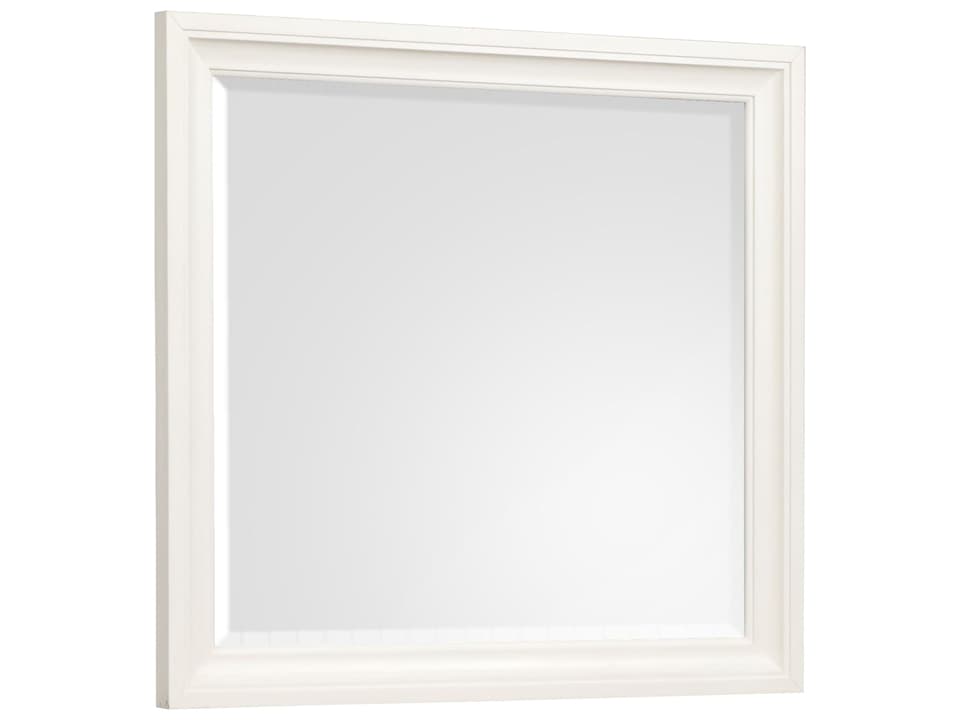 Kingston Whisper White And Cerused Nutmeg Dresser Mirror Landscape
