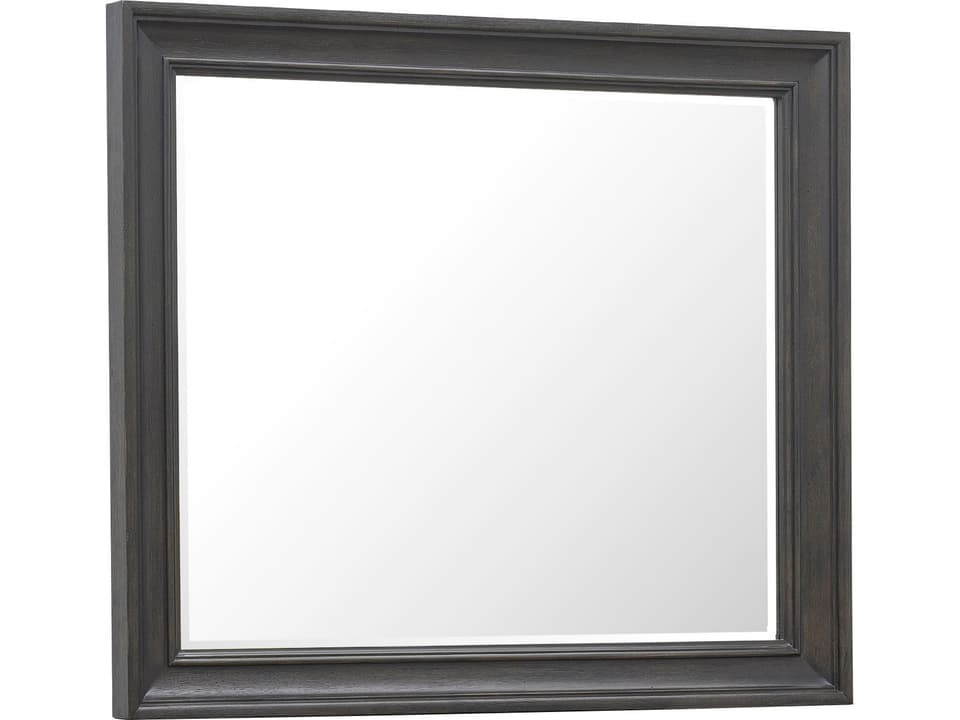 Hickory Creek Rectangular Dresser Mirror in Brown Velvet Finish