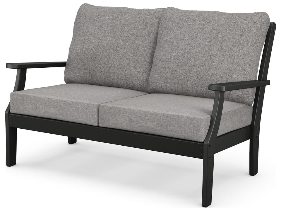Braxton Recycled Plastic Cushion Outdoor Loveseat