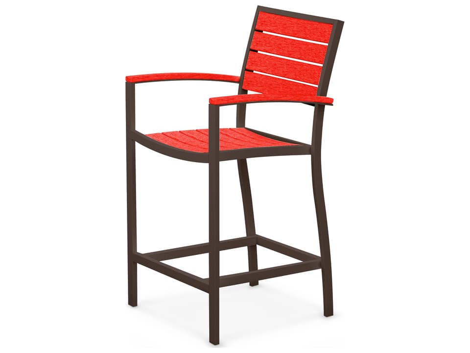 Euro Counter Arm Chair Seat Replacement Cushion