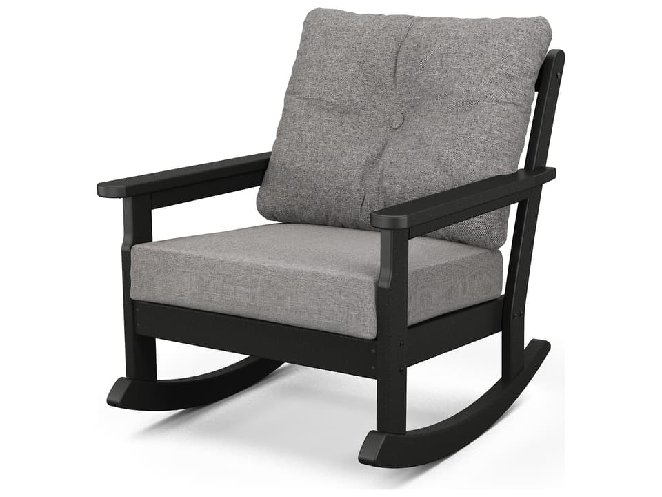 Vineyard Recycled Plastic Deep Seating Rocking Chair