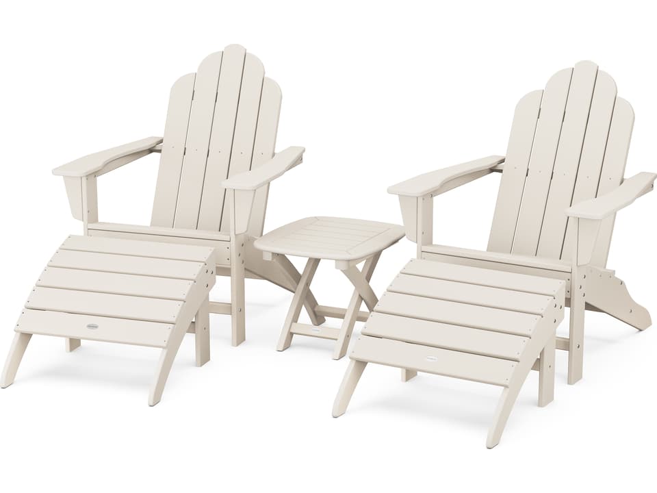 Long Island Recycled Plastic Adirondack 3-Piece Set