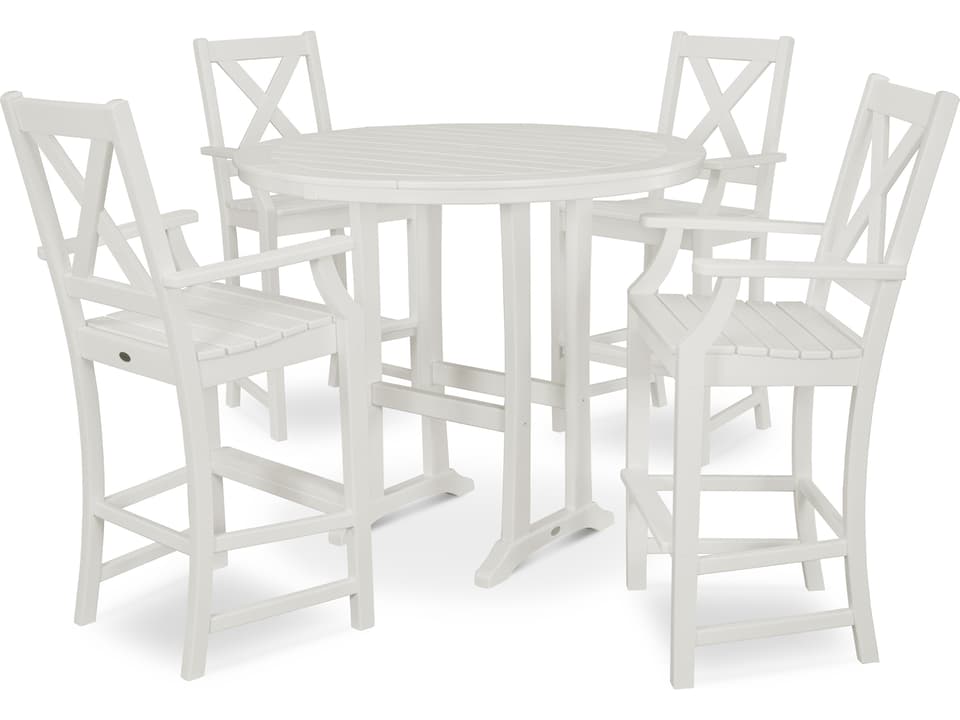 Braxton Recycled Plastic 5 Piece Bar Set