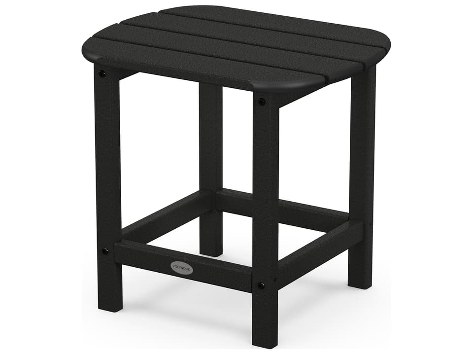 POLYWOOD South Beach 18-Inch Rectangle Outdoor Side Table