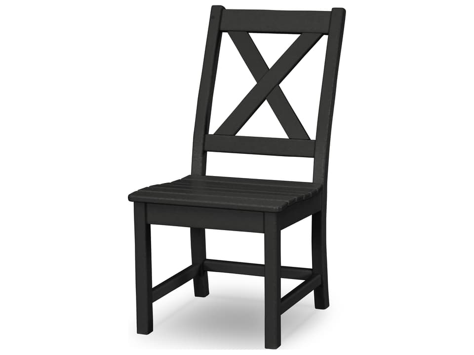 Braxton Recycled Plastic Outdoor Patio Dining Side Chair