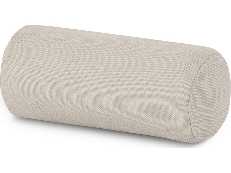 Ateeva Outdoor Bolster Pillow in Silver Garnet