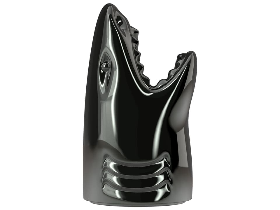Killer Titanium Shark Umbrella Stand by Studio Job