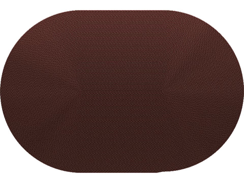 Nami Composition D Oval Braided Indoor Outdoor Area Rug