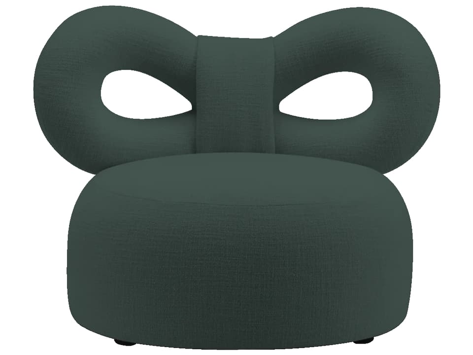 Ribbon Green Polypropylene Accent Chair by Nika Zupanc