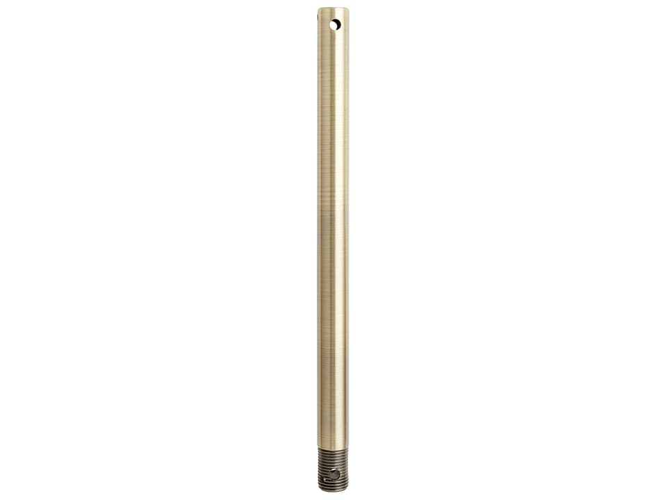 12 Inch Aged Brass Downrod for Ceiling Fans