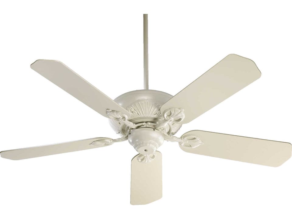 Chateaux 52-Inch 5-Blade Indoor Ceiling Fan in Antique White