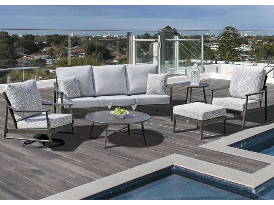 Bolano Aluminum Cushion Lounge Set
