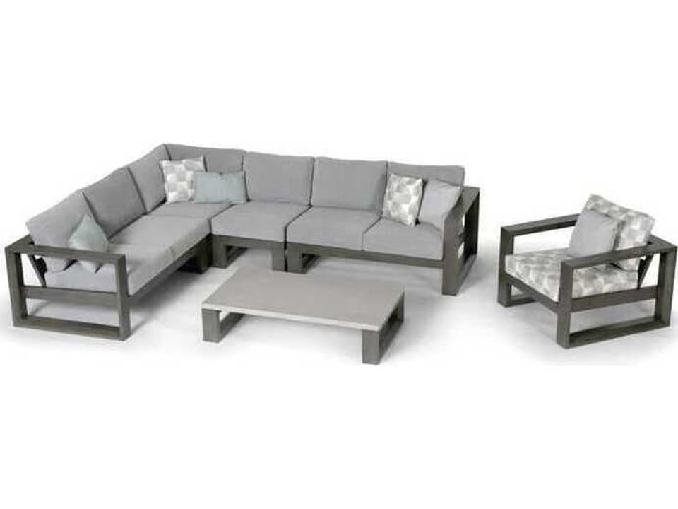 Elements Aluminum Cushion Lounge Set