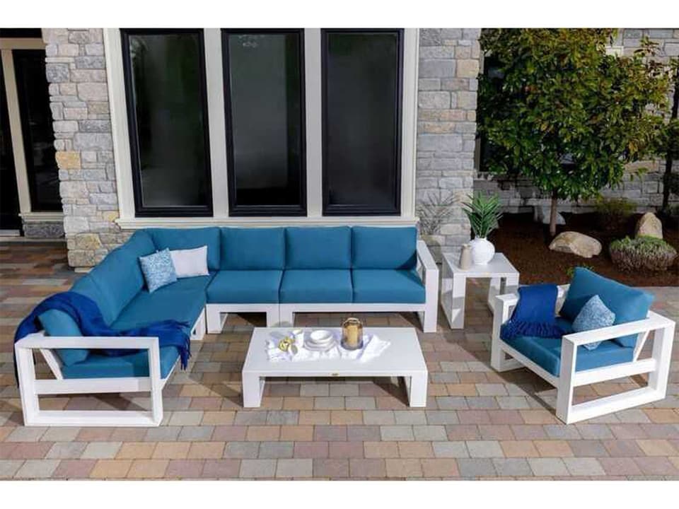 Elements Aluminum Cushion Lounge Set