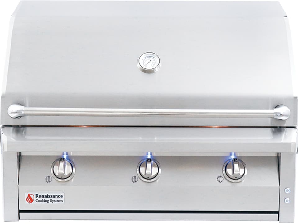 RCS 36-Inch American Renaissance Propane Gas Stainless Built-in Grill