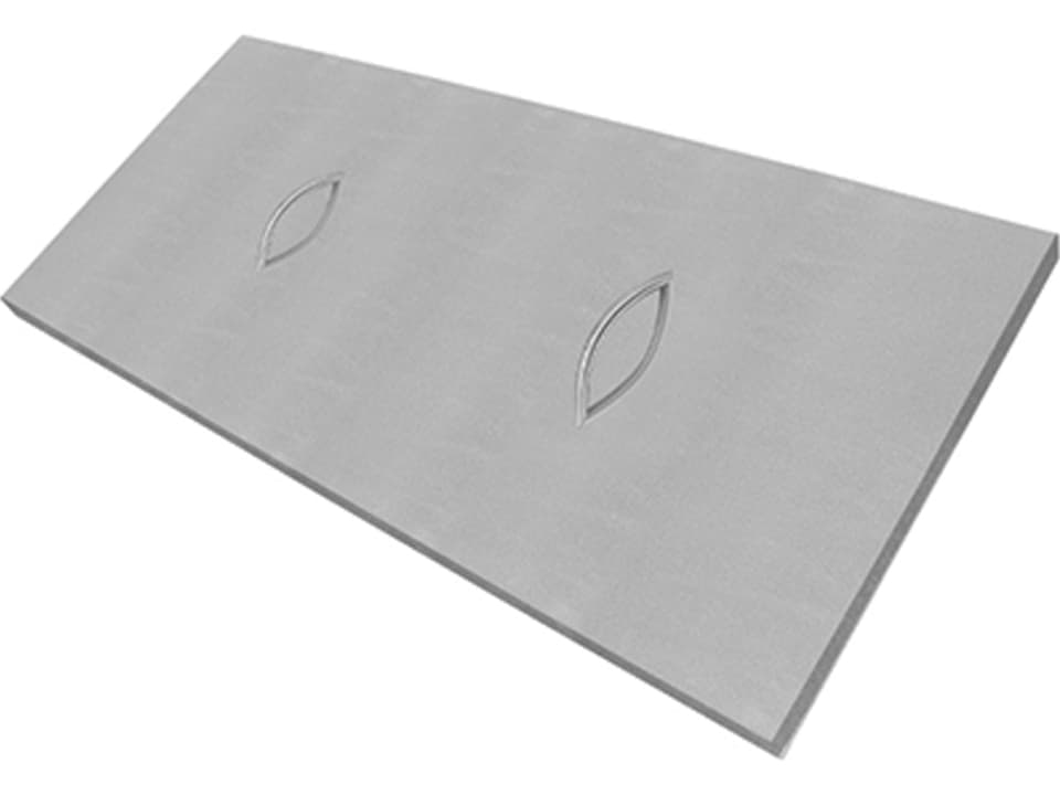 Cedar Creek 72-Inch Fireplace Weather Cover in Stainless Steel