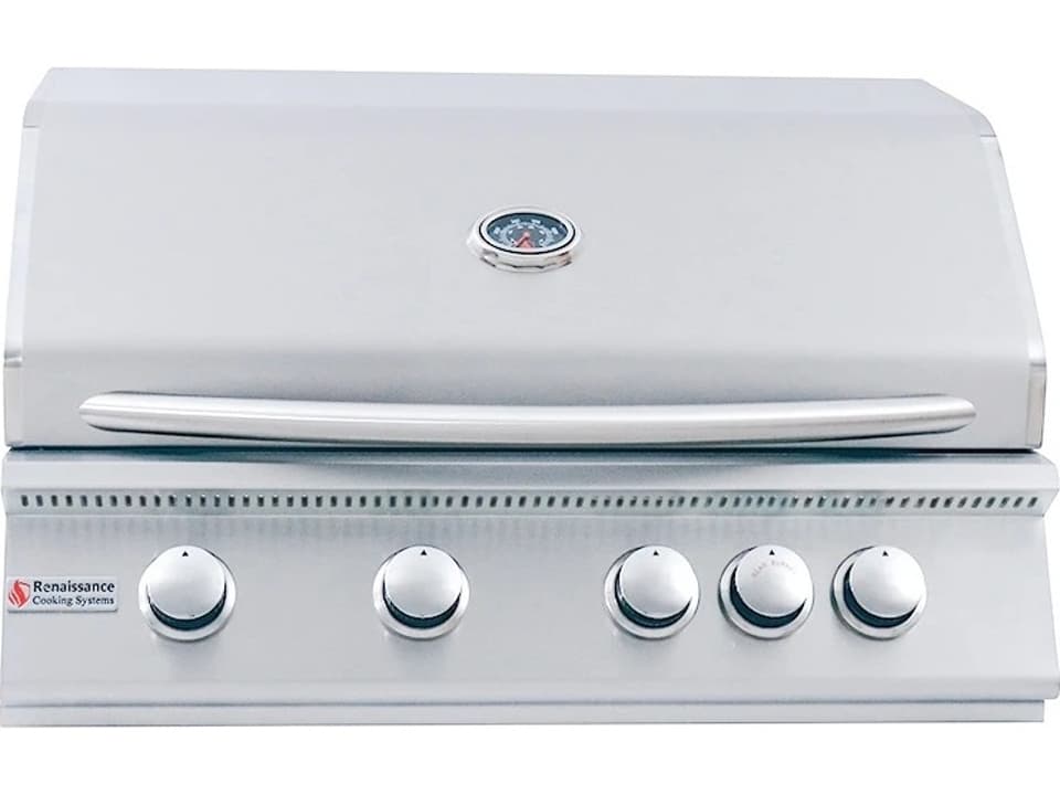 Premier Series 32-Inch 4-Burner Built-in Gas Grill