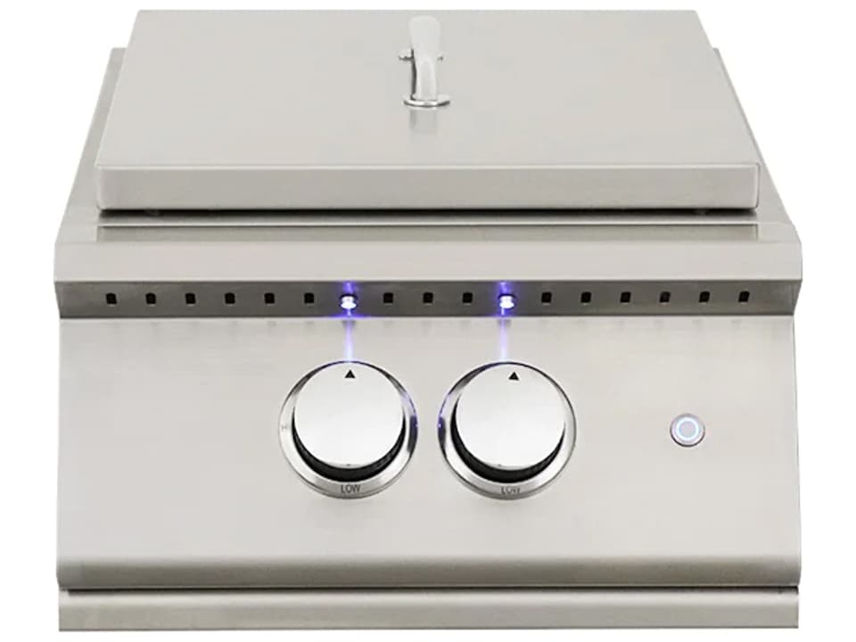 Premier Series 60000 BTU Stainless Steel Built-In Side Burner