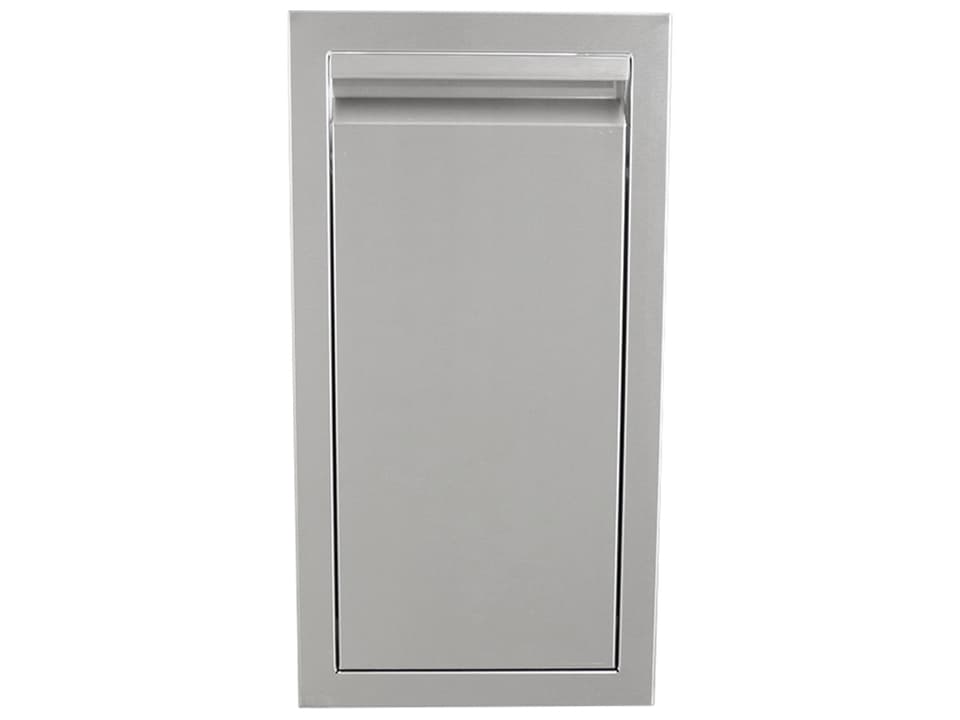 Stainless Steel Valiant Narrow Trash Drawer-Trash Can Included