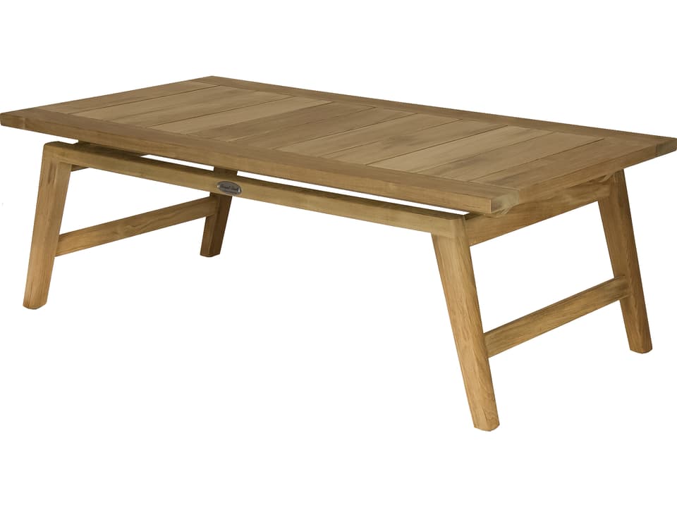 Admiral Coffee Table in Natural Teak