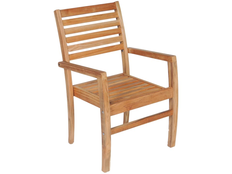 Avant Stacking Teak Dining Armchair