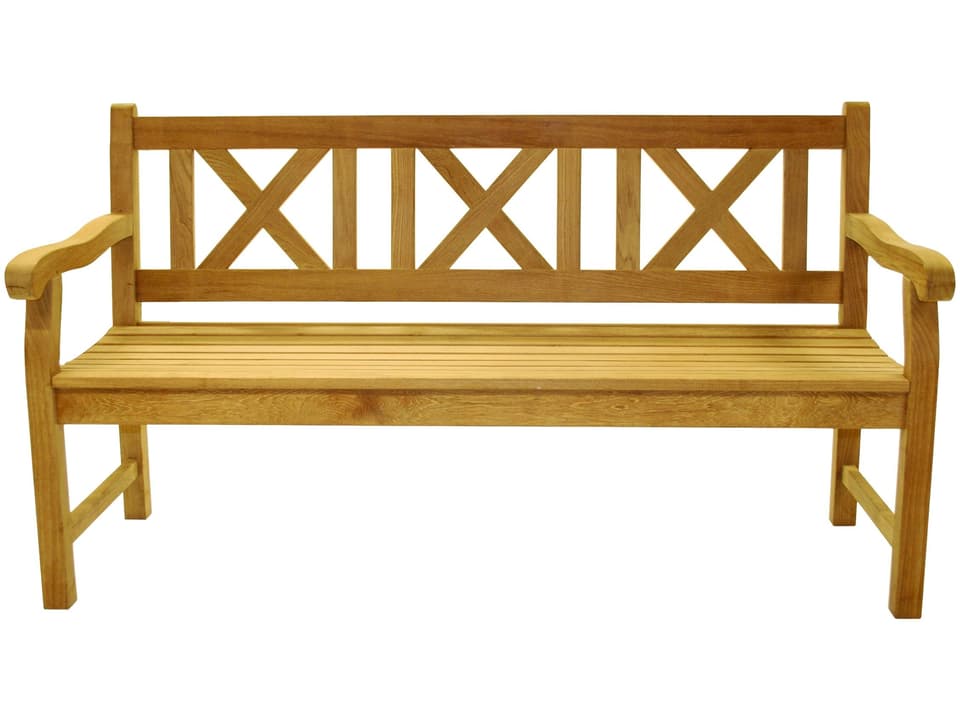 Classic 3-Seater Teak Outdoor Bench