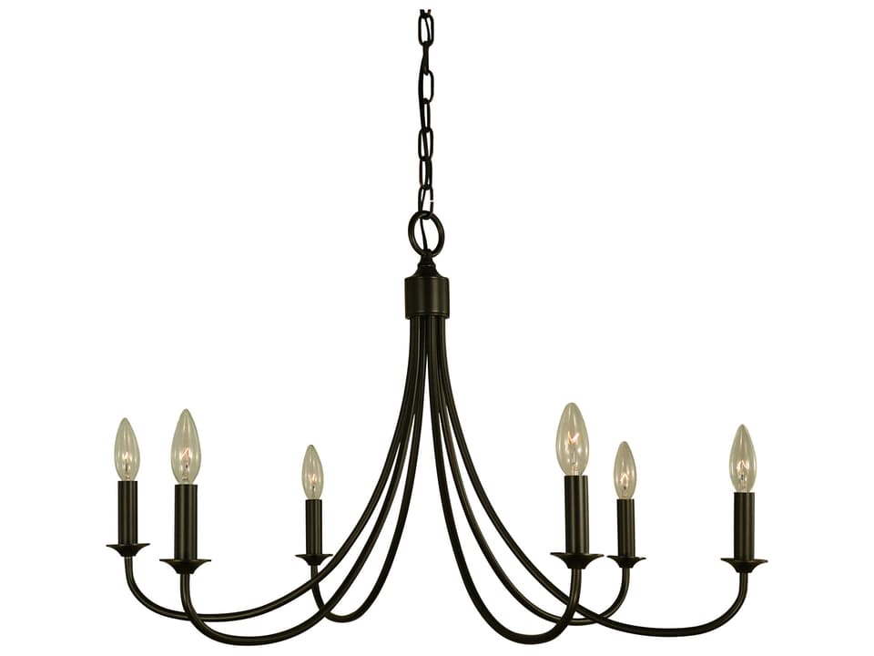 Maisonette 6-Light Candelabra Chandelier
