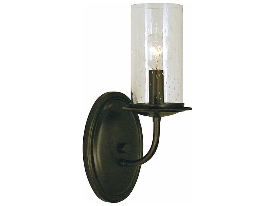 Compass 1-Light Glass Wall Sconce