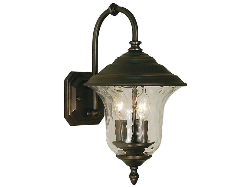 Hartford 3 - Light Outdoor Wall Light
