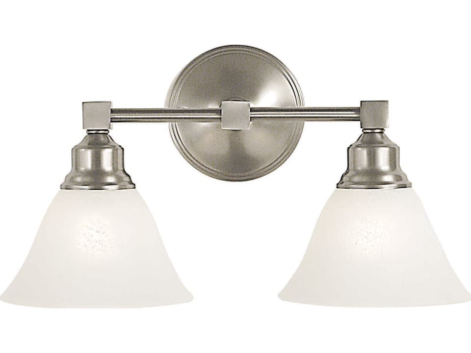 Taylor 2-Light Glass Vanity Light