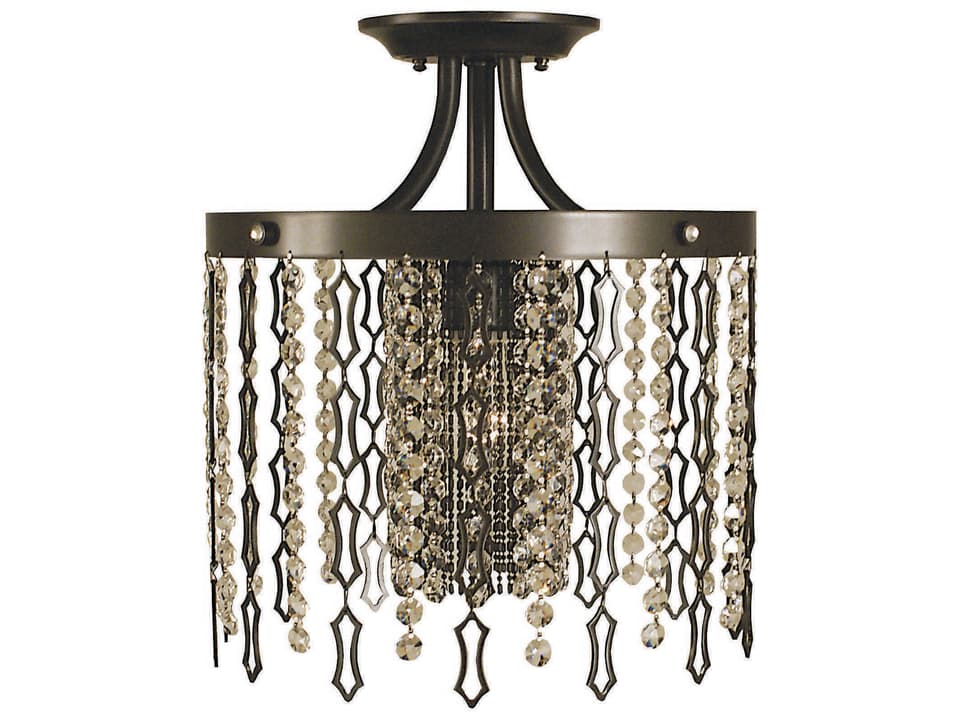 Penelope 1-Light Semi-Flush Mount Ceiling Light