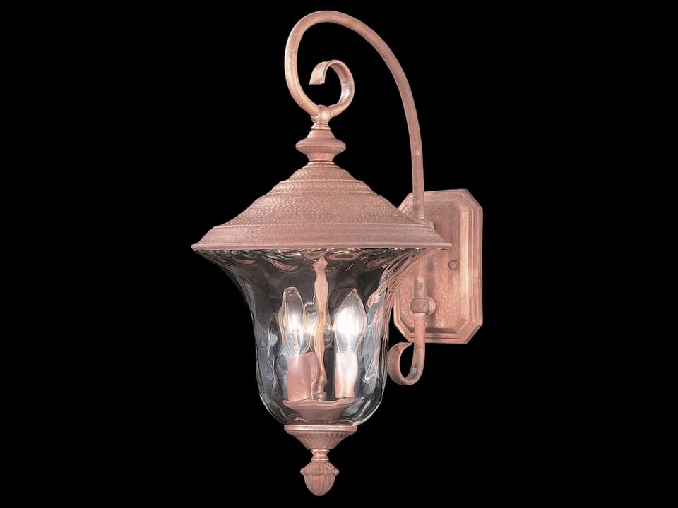 Carcassonne 3-Light Exterior Wall Mount