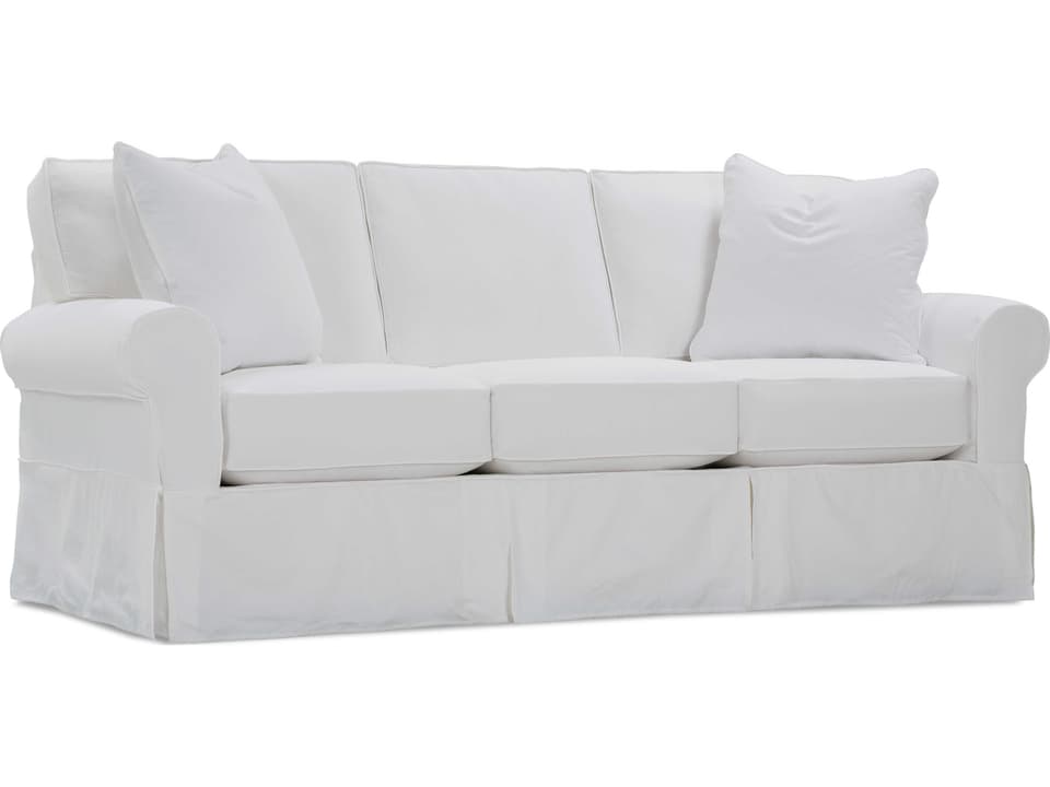 Nantucket White Upholstered Sofa