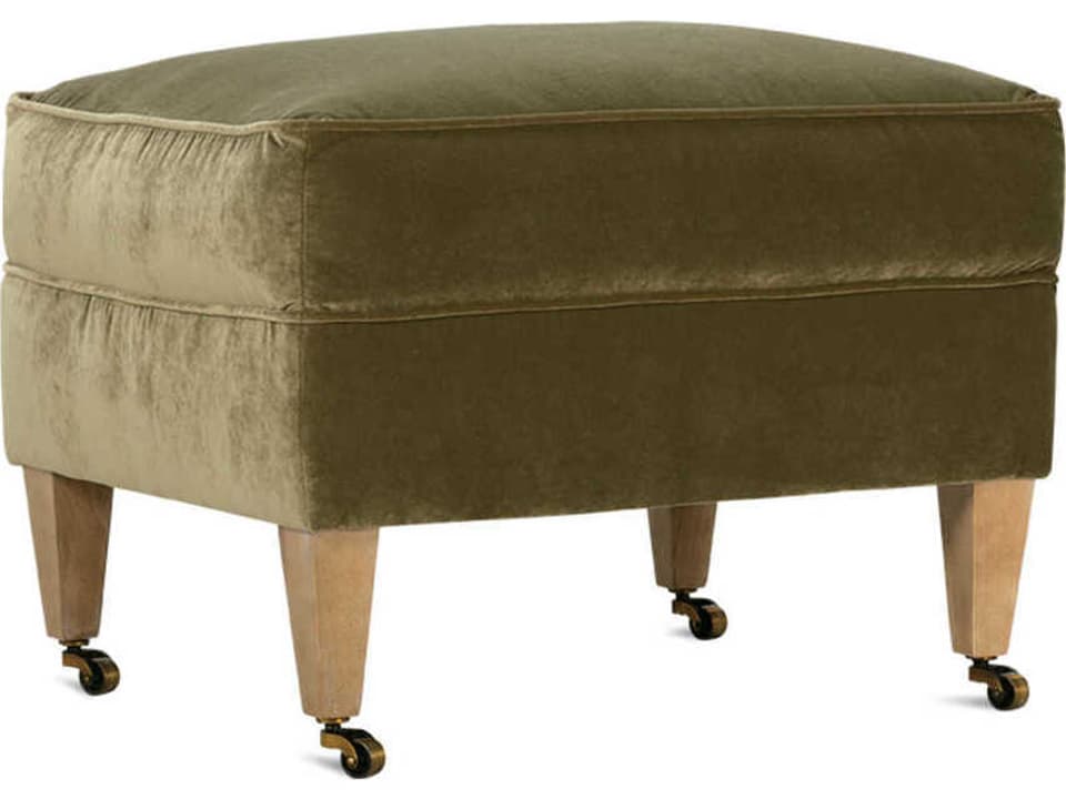 Marleigh Upholstered Ottoman with Casters