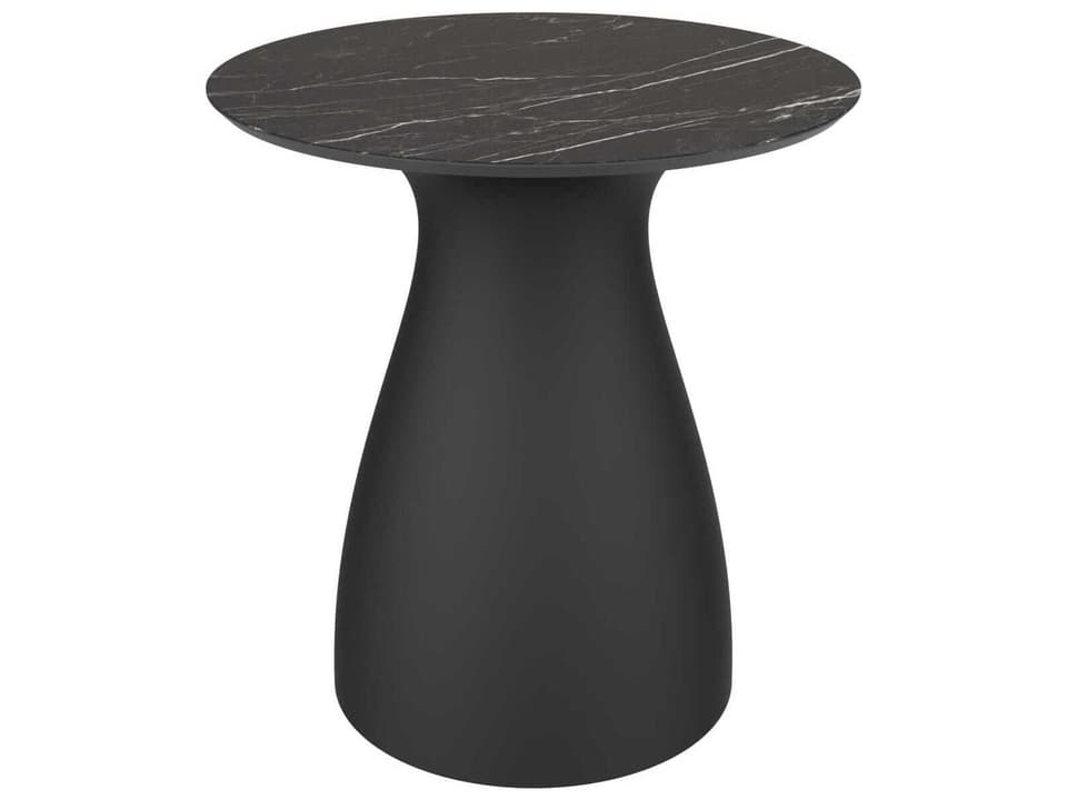 Baobab S 40-Inch Round Dining Table in Black