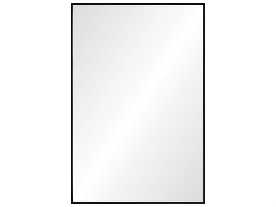 Reynolds Wall Mirror Matte Black Minimalist