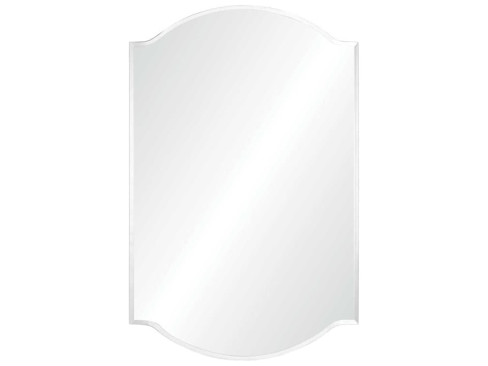Kale Irregular Glass Wall Mirror with Beveled Edges