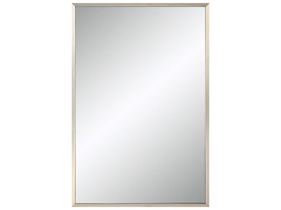 Pia Champagne Rectangular Wall Mirror