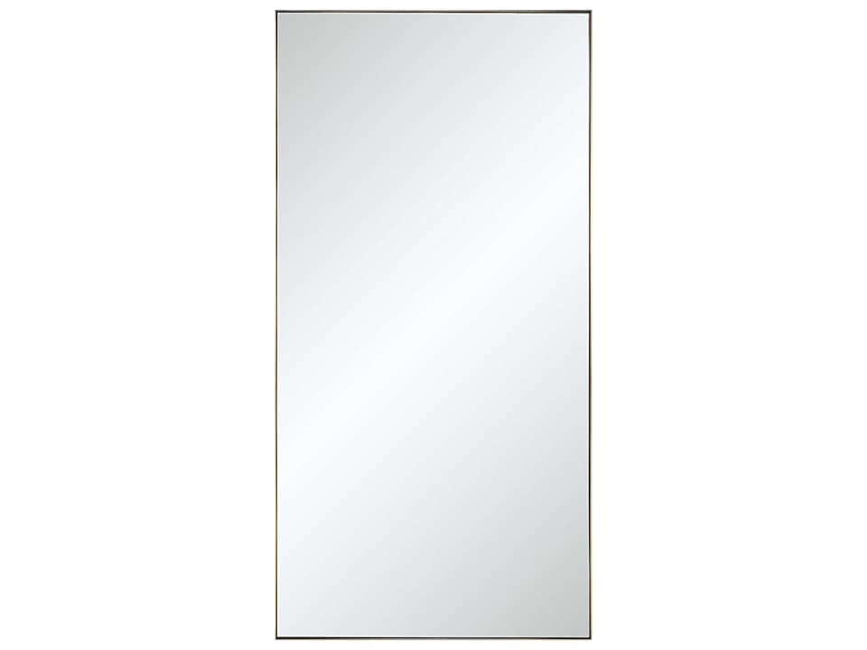 Orrin Champagne Rectangular Wall Mirror