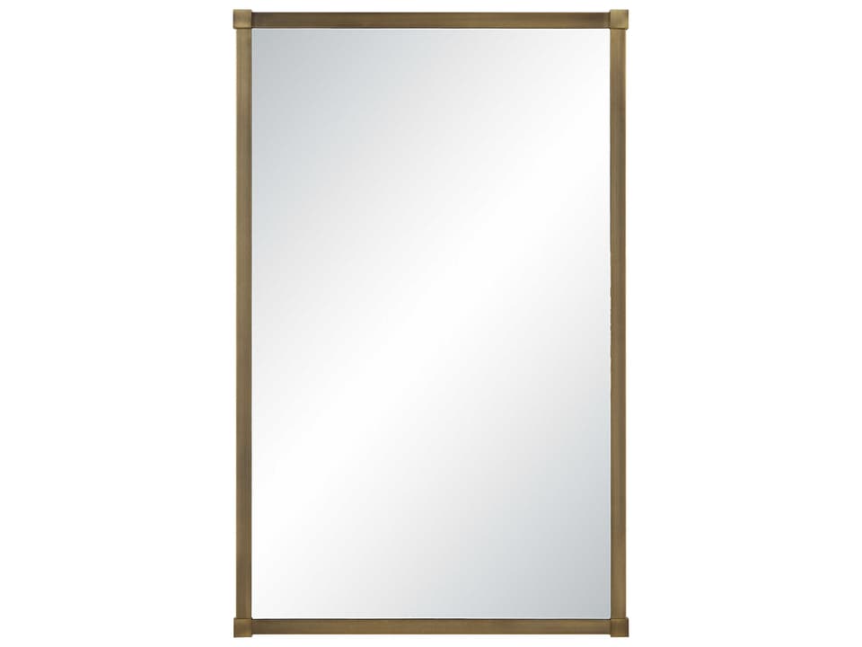 Four Hands Hutton Chico Small Mirror Antique Brass | 227832-001