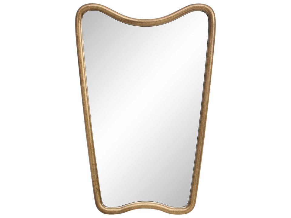 Echoa Gold Bronze Wall Mirror