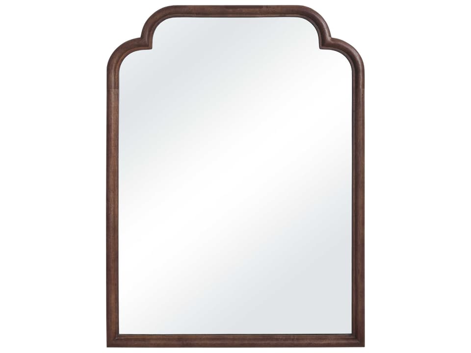 Octavian Walnut Wall Mirror