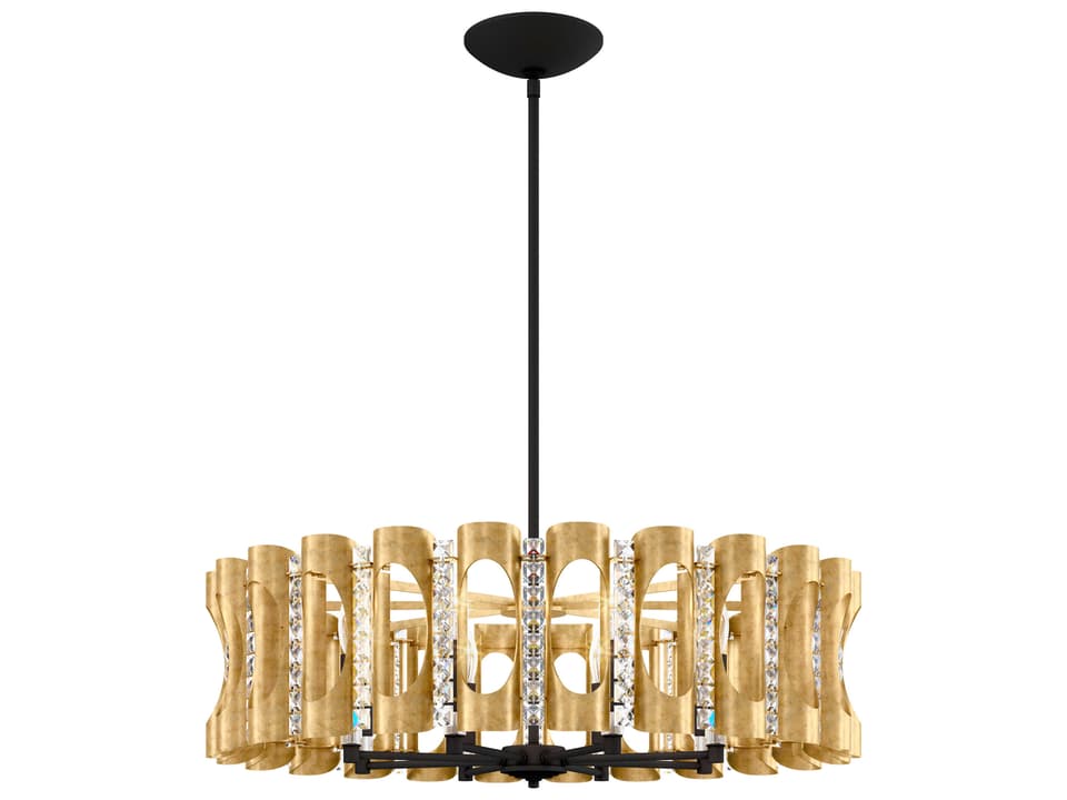 Twilight 8-Light Chandelier with Optic Crystal