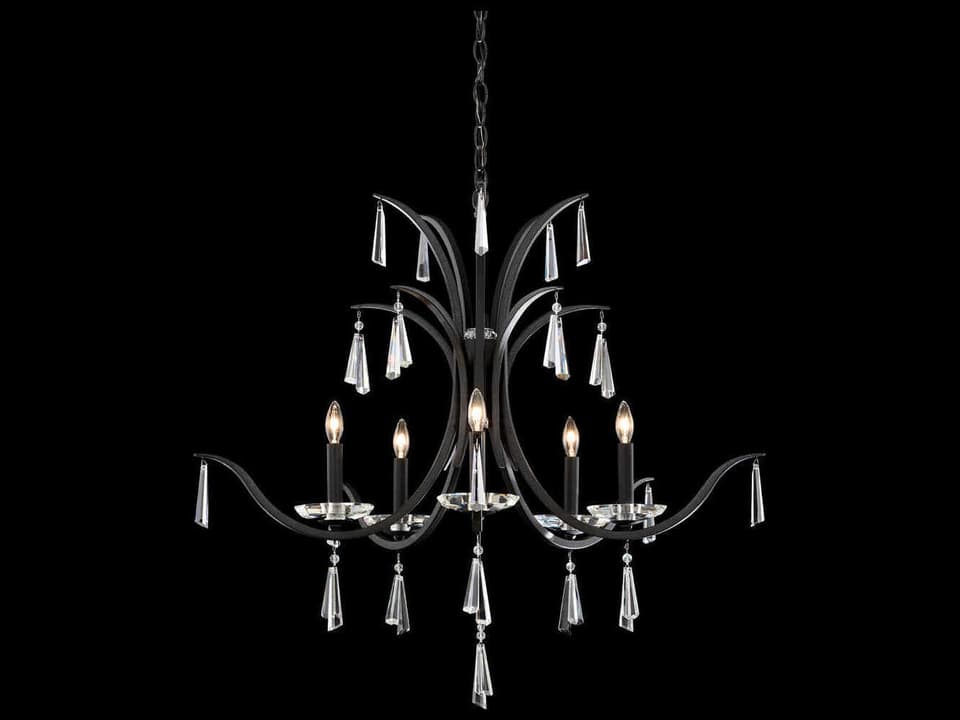 5-Light Tinsley Crystal Chandelier