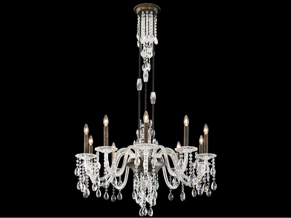 Rainier 10-Light Traditional Candelabra Chandelier