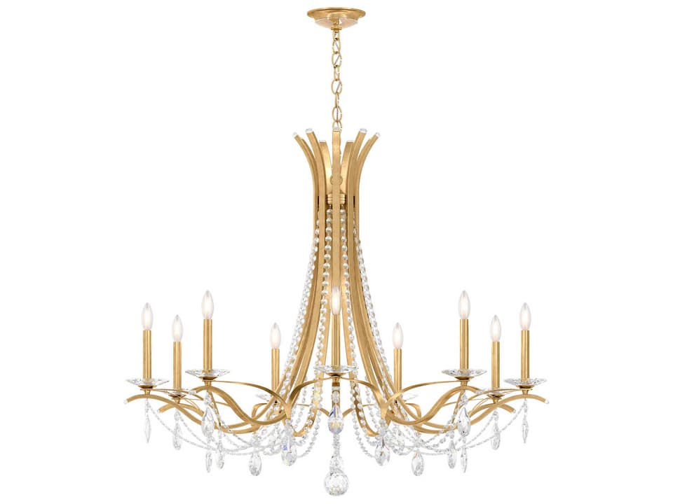 Vesca 9-Light Crystal Chandelier