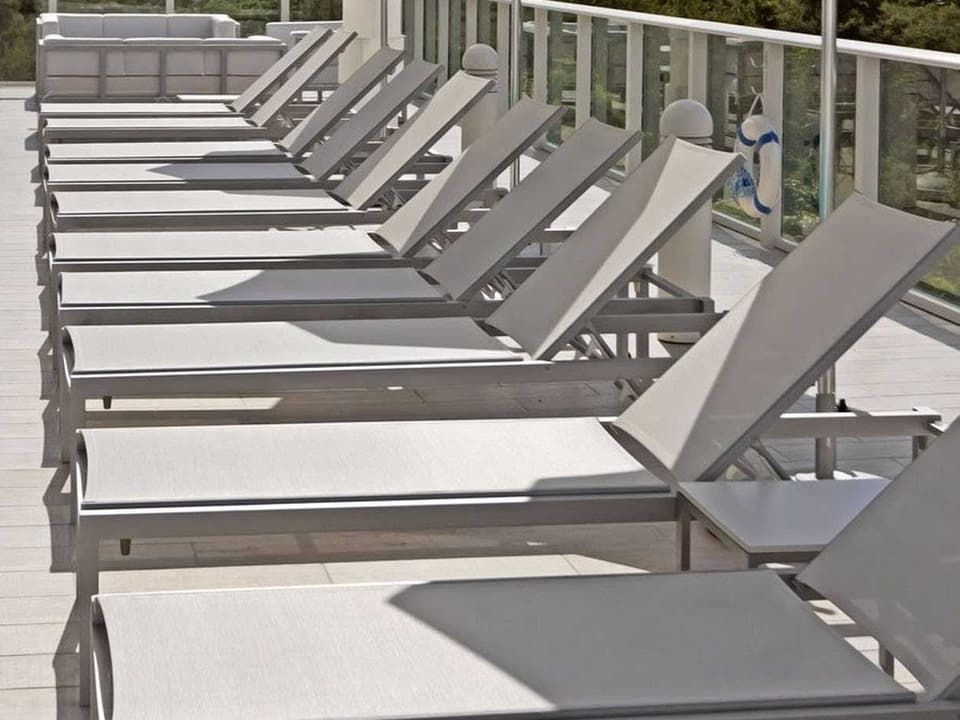 Decoscape Fusion Aluminum Sling Lounge Set