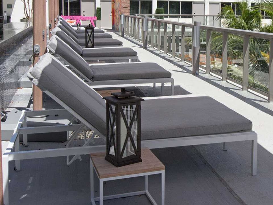Decoscape Fusion Aluminum Sling Lounge Set