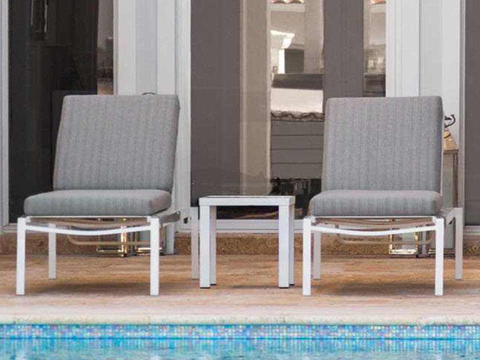 Decoscape Fusion Aluminum Sling Lounge Set